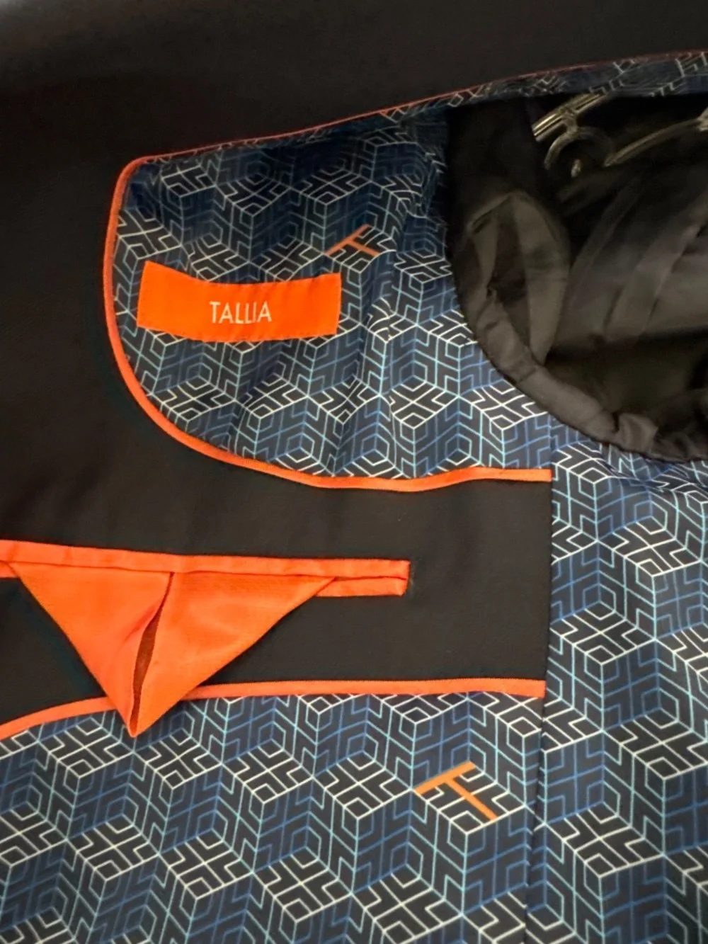 Tallia Teen Navy Complete Suit - 18R blazer and pants - worn 2x